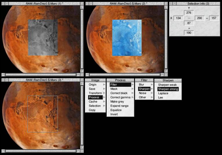 Processing the image